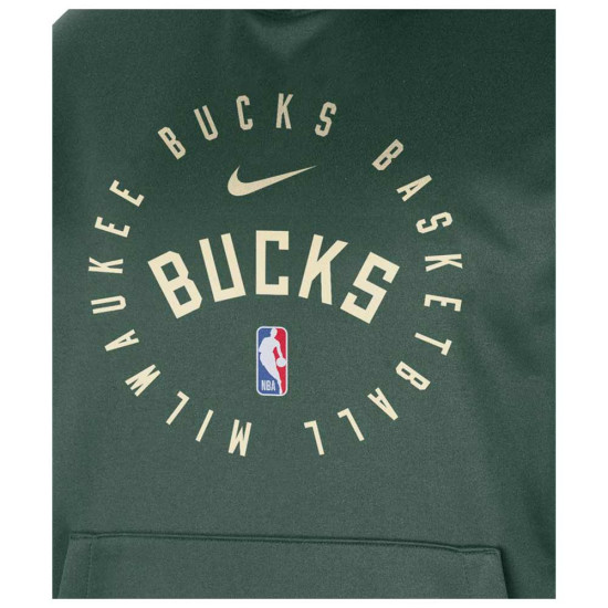 Nike Ανδρικό φούτερ Dri-FIT NBA Milwaukee Bucks Spotlight Hoodie